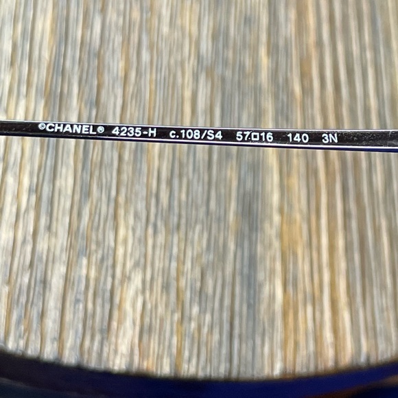 Chanel Pearl Sunglasses Style- 4235-H, 108/S4, - Picture 7 of 14